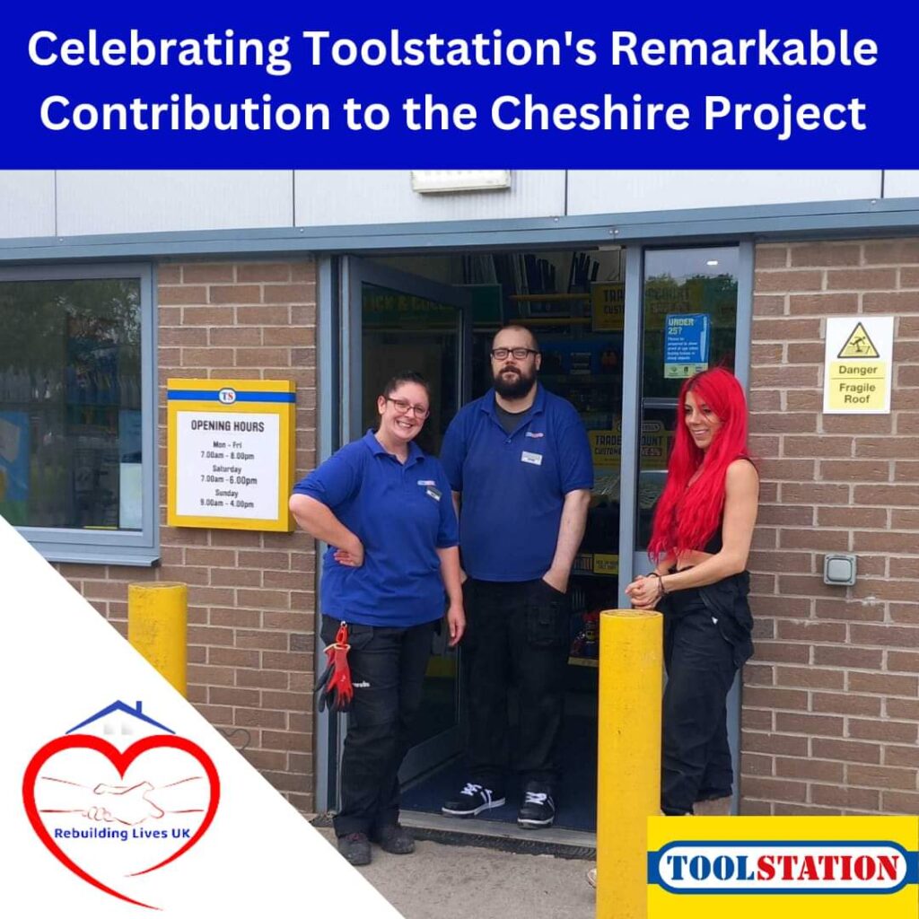 Toolstation Partners With Rebuilding Lives UK to Support Renovation
