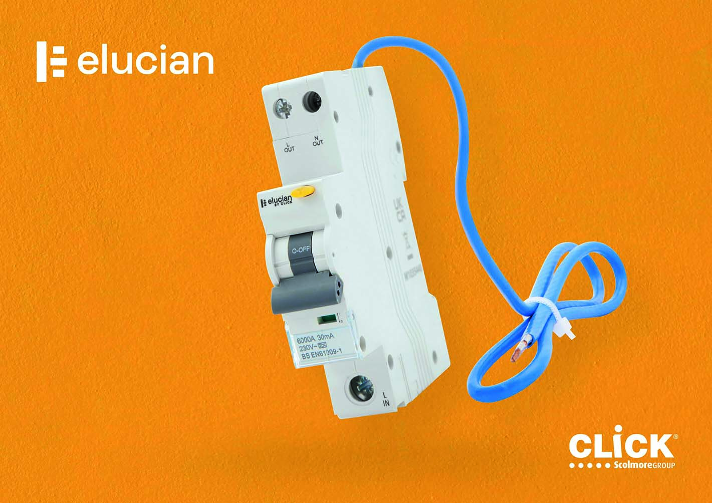 Click Scolmore adds new Elucian 1P + Switched RCBO Electrical Times
