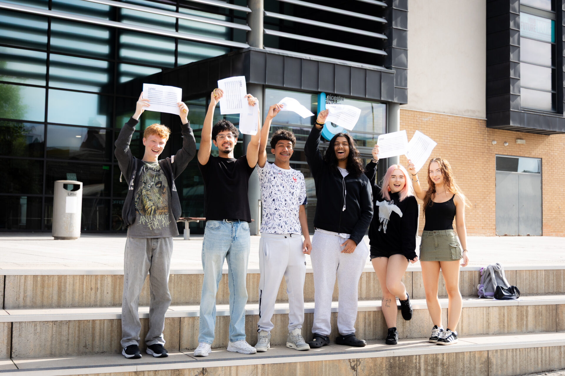 Leicester College students celebrate third T Level results day ...