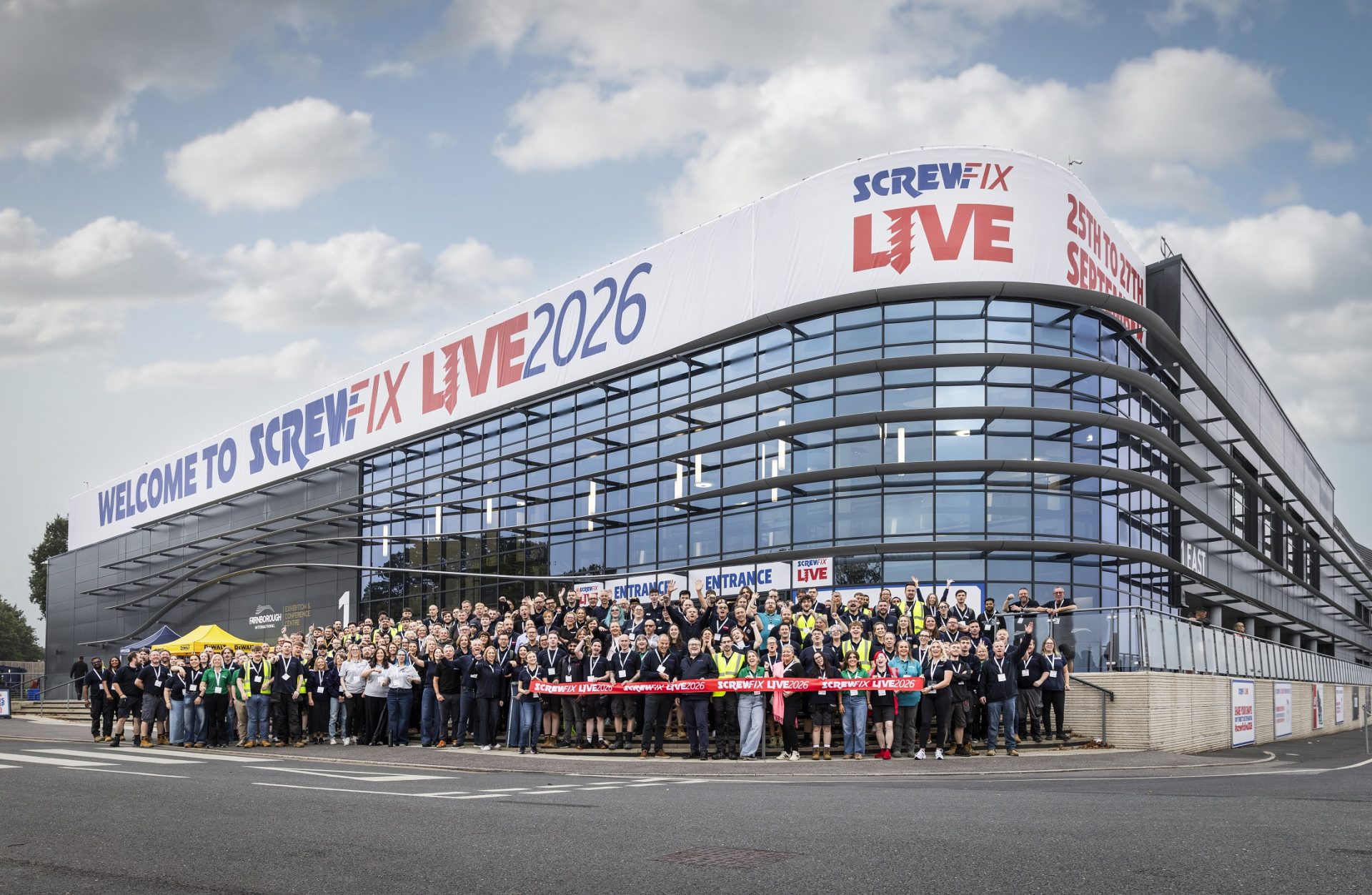 Screwfix LIVE Breaks Attendance Record as 37,000 Visit Farnborough Event