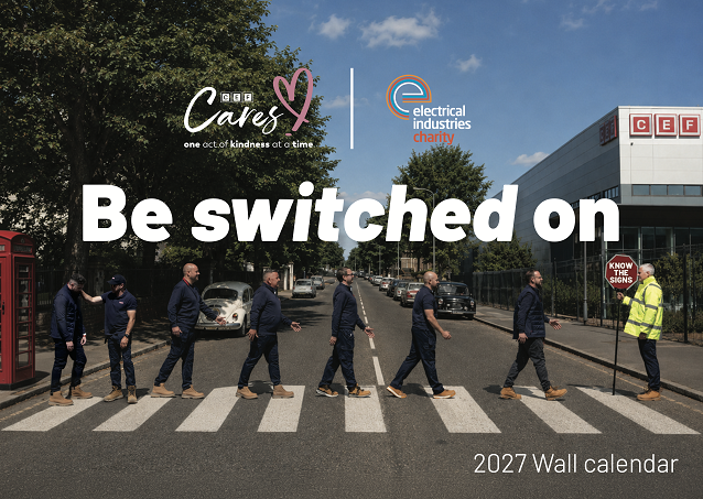 CEF and electrical suppliers launch charity calendar for mental health support